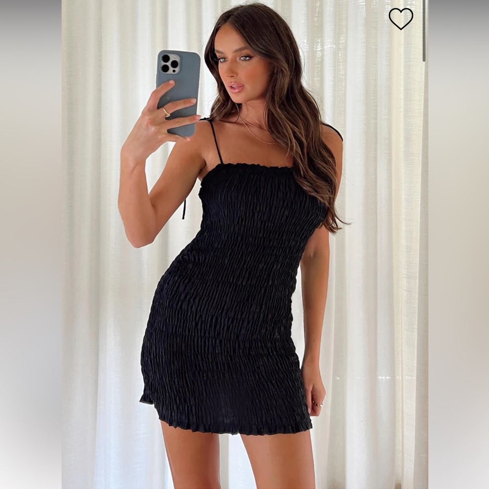 Black Mini Dress (4)
